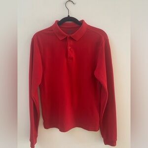 SZ S/P Izod Red Long Sleeve TShirt